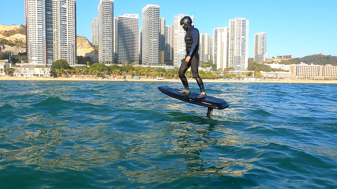 5 vantagens de desempenho do surfe com hidrofólio